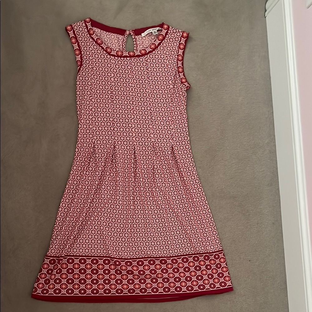 Max Studio Red Sleeveless A-Line Mini Dress